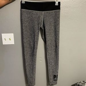 Grey PINK leggings